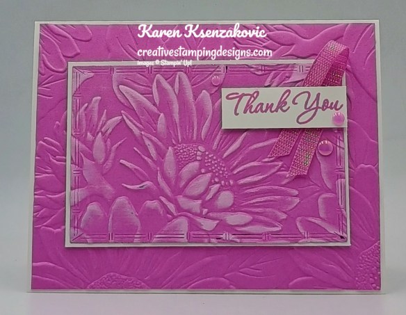 Stampin' Up! Label Me Grateful Sunflower 2 creativestampingdesigns.com