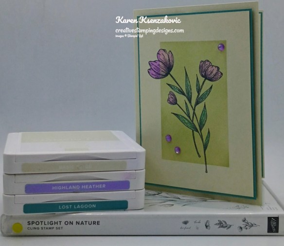 Stampin' Up! Spotlight on Nature CAS 1 creativestampingdesigns.com