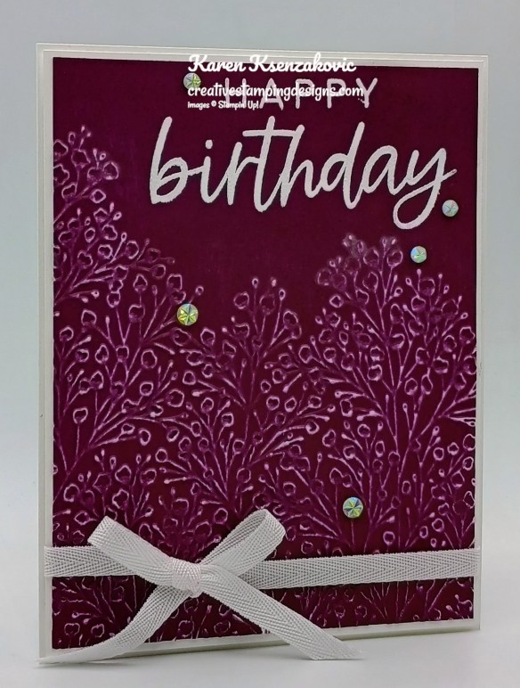 Stampin' Up! With You In Mind Birthday 3 creativestampingdesigns.com