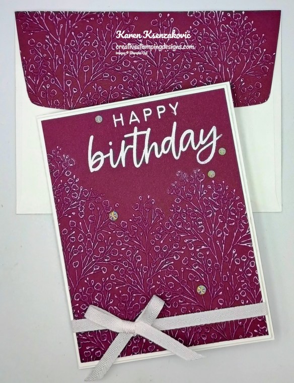 Stampin' Up! With You In Mind Birthday 7 creativestampingdesigns.com