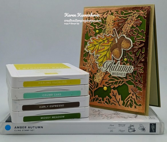 Stampin' Up! Amber Autumn  Foiled 1 creativestampingdesigns.com