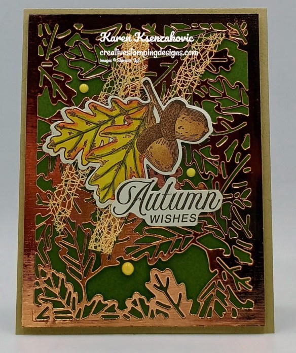 Stampin' Up! Amber Autumn  Foiled 2 creativestampingdesigns.com