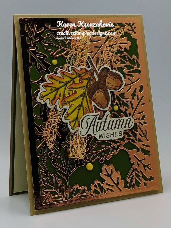 Stampin' Up! Amber Autumn  Foiled 3 creativestampingdesigns.com