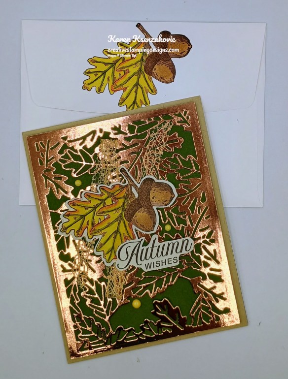 Stampin' Up! Amber Autumn  Foiled 7 creativestampingdesigns.com