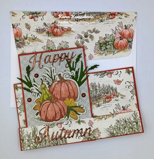 Stampin' Up! Amber Autumn Fun Fold 8 creativestampingdesigns.com