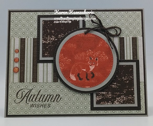 Stampin' Up! Amber Autumn Masculine 2 creativestampingdesigns.com