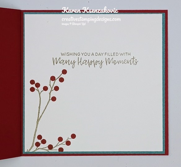 Stampin' Up! Branching Out Book Fold 5 creativestampingdesigns.com