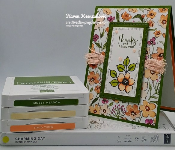 Stampin' Up! Charming Day Thanks 1 creativestampingdesigns.com