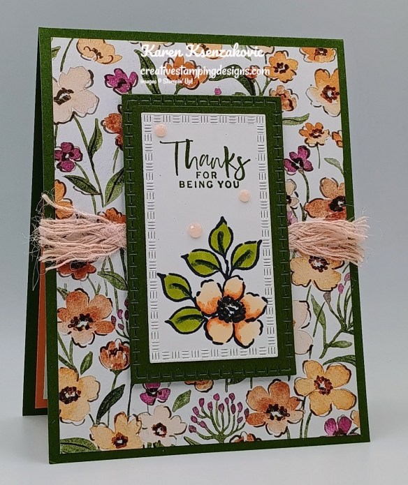 Stampin' Up! Charming Day Thanks 3 creativestampingdesigns.com