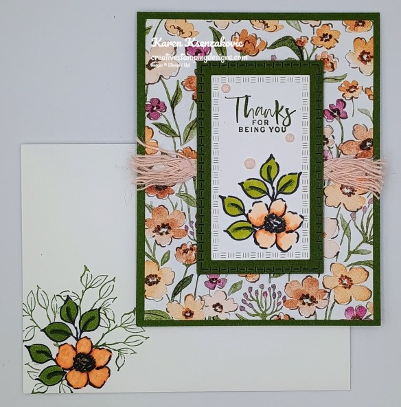 Stampin' Up! Charming Day Thanks 6 creativestampingdesigns.com