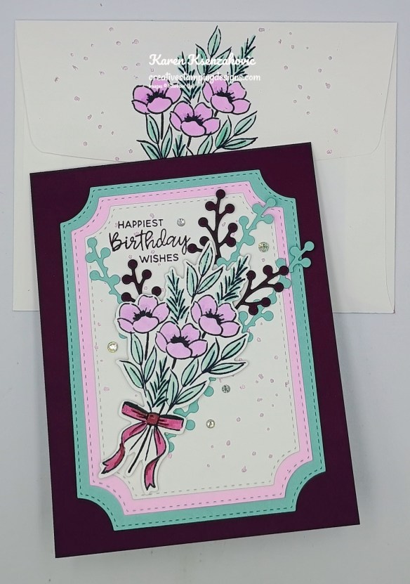 Stampin' Up! Christmas Greenery Birthday 7 creativestampingdesigns.com