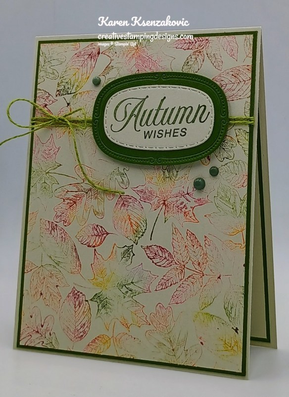 Stampin' Up1 Etched Autumn CAS 4 creativestampingdesigns.com