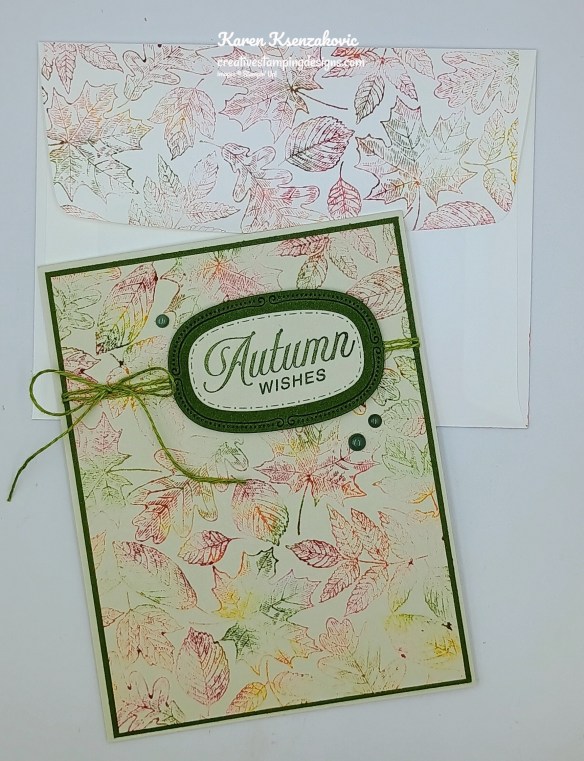 Stampin' Up1 Etched Autumn CAS 7 creativestampingdesigns.com