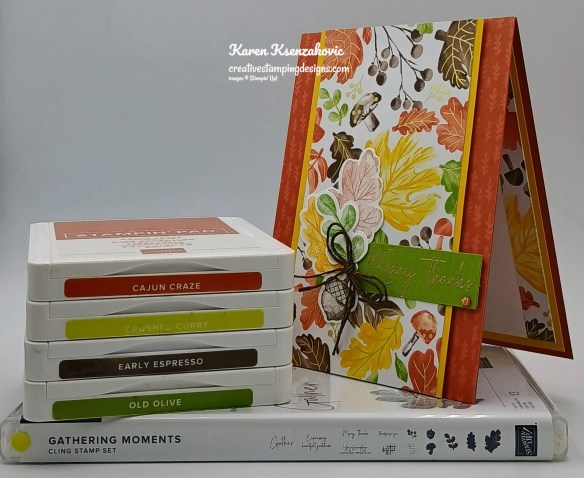 Stampin' Up! Gathering Moments Thanks 1 creativestampingdesigns.com