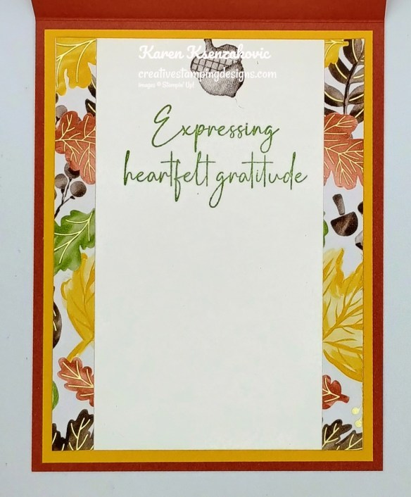 Stampin' Up! Gathering Moments Thanks 5 creativestampingdesigns.com
