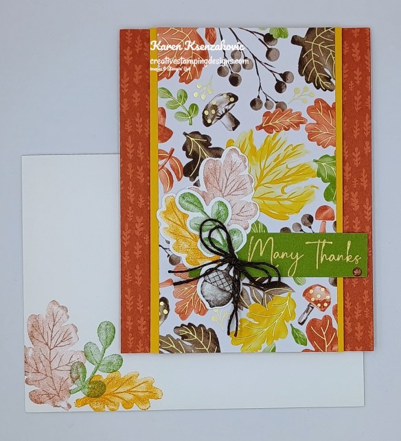 Stampin' Up! Gathering Moments Thanks 6 creativestampingdesigns.com