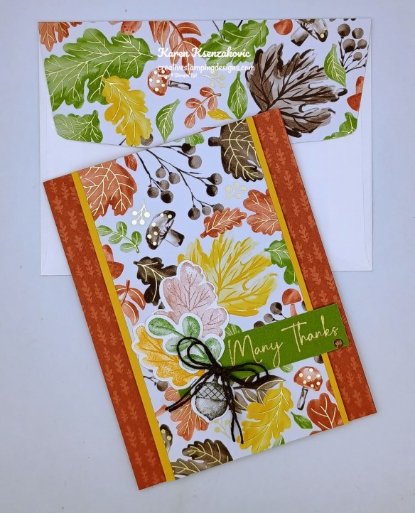 Stampin' Up! Gathering Moments Thanks 7 creativestampingdesigns.com