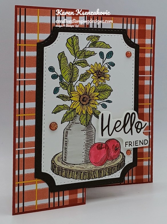 Stampin' Up! Rustic Centerpiece Branching Out 3 creativestampingdesigns.com