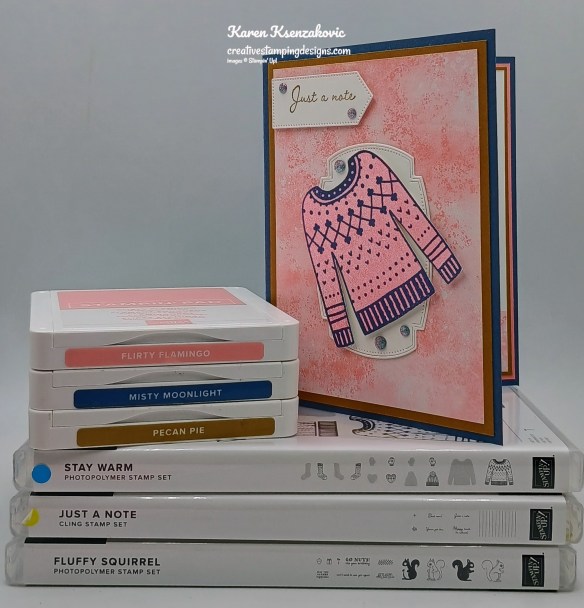 Stampin' Up! Stay Warm in Pink 1 creativestampingdesigns.com