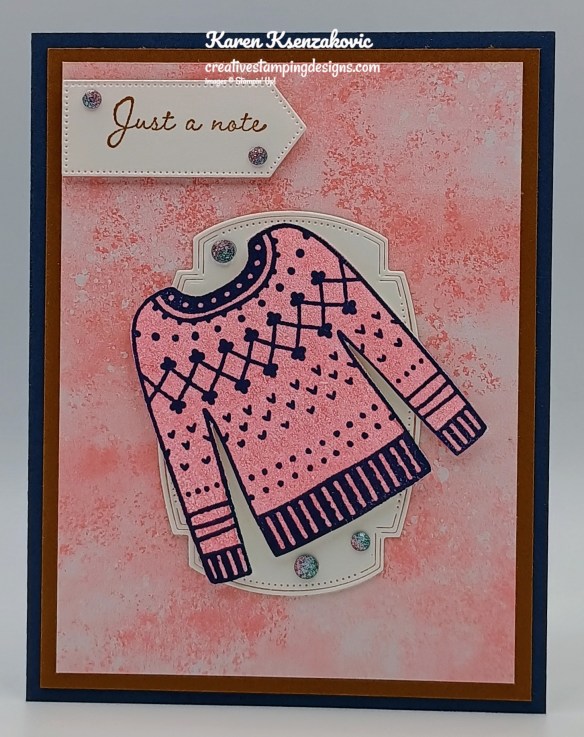 Stampin' Up! Stay Warm in Pink 2 creativestampingdesigns.com