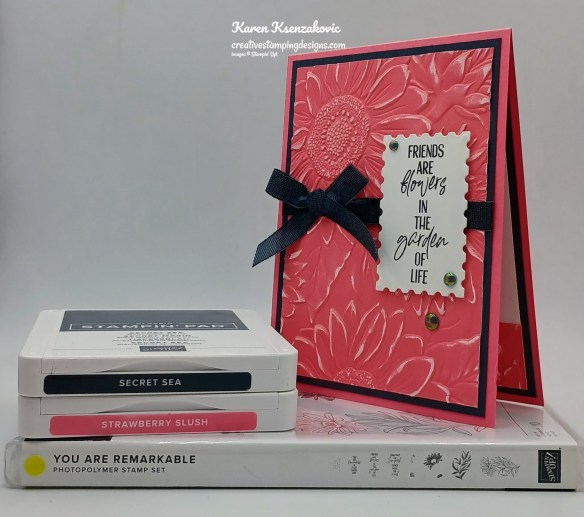 Stampin' Up! You Are Remarkable Sunflower 1 creativestampingdesigns.com