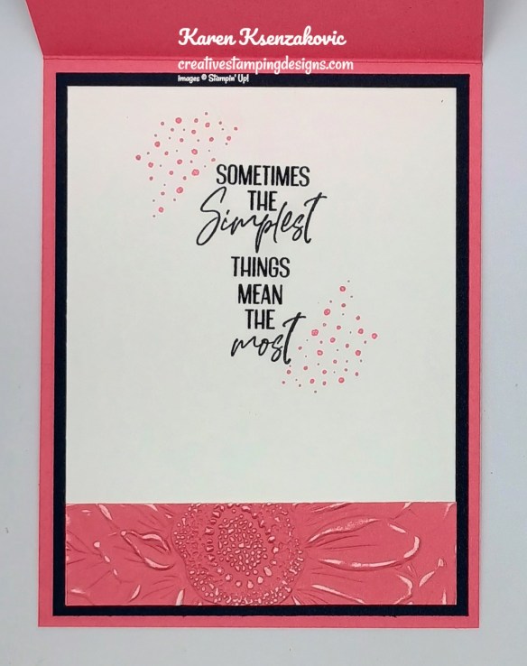 Stampin' Up! You Are Remarkable Sunflower 5 creativestampingdesigns.com