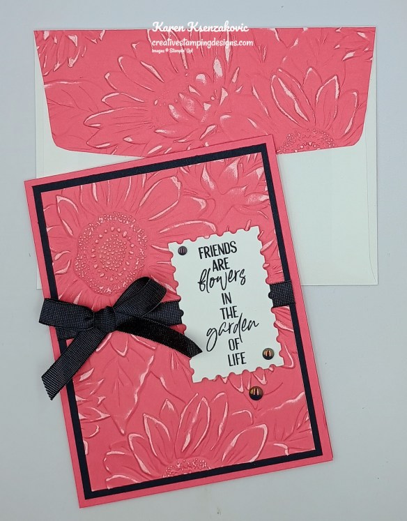 Stampin' Up! You Are Remarkable Sunflower 7 creativestampingdesigns.com