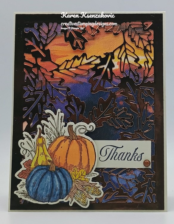 Stampin' Up! Amber Autumn Sunset 2 creativestampingdesigns.com