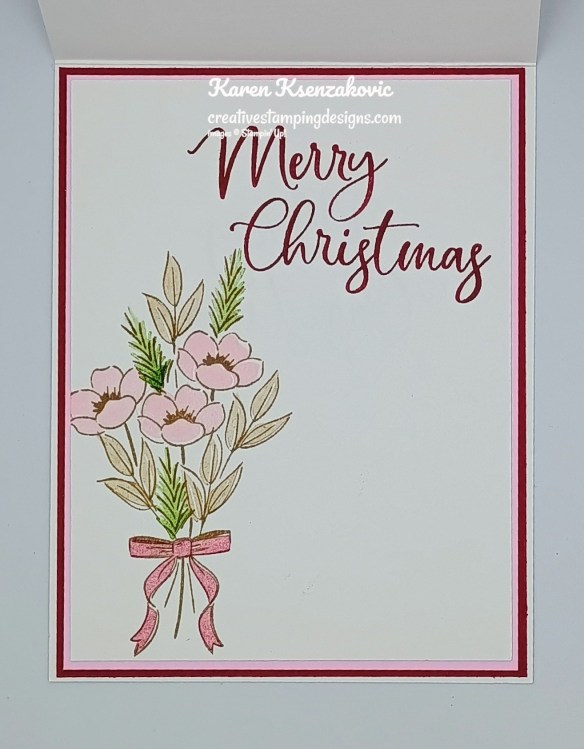 Stampin' Up! Traditional Labels CAS 5 creativestampingdesigns.com