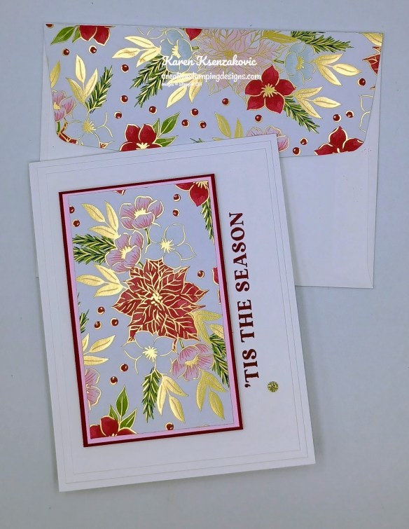 Stampin' Up! Traditional Labels CAS 7 creativestampingdesigns.com