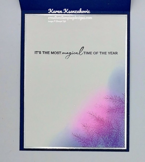 Stampin' Up! Delicate Pines In Night of Navy 5 creativestampingdesigns.com