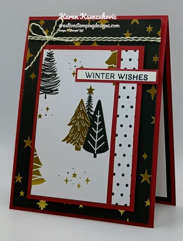 Stampin' Up! Delicate Pines Modern Christmas 4 creativestampingdesigns.com