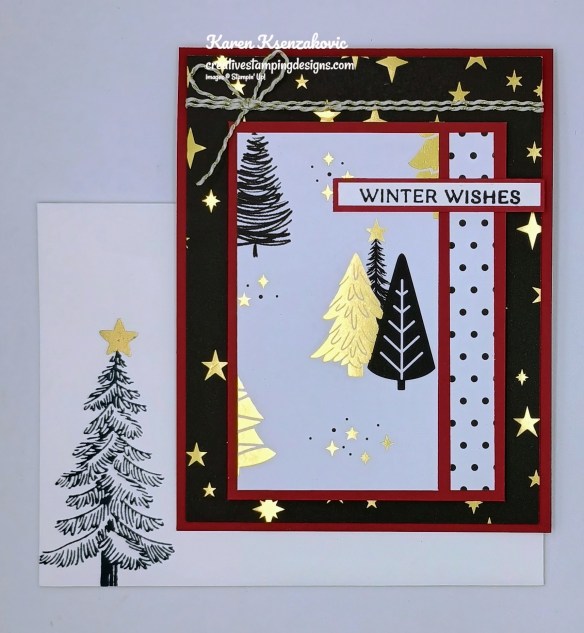 Stampin' Up! Delicate Pines Modern Christmas 6 creativestampingdesigns.com