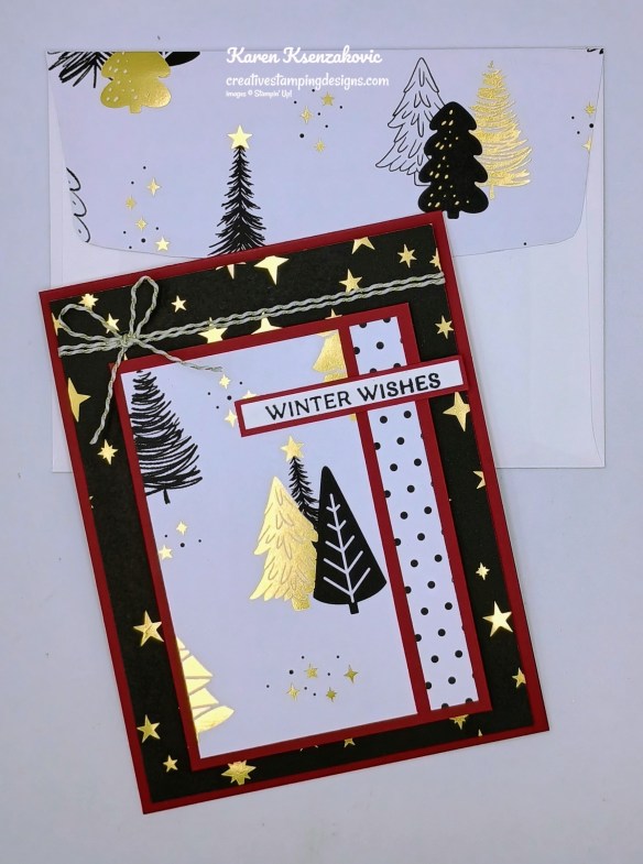 Stampin' Up! Delicate Pines Modern Christmas 7 creativestampingdesigns.com