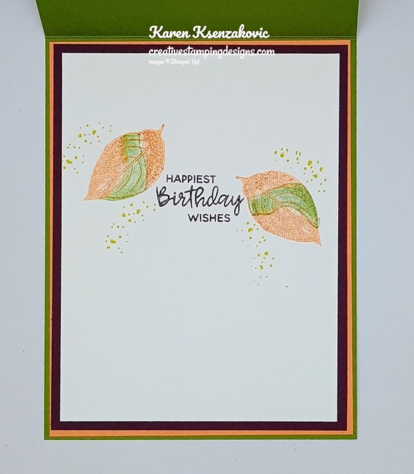 Stampin' Up! Etched Autumn Embossed 5 creativestampingdesigns.com