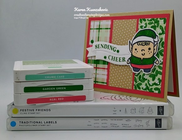 Stampin' Up! Festive Friends Elf 1 creativestampingdesigns.com