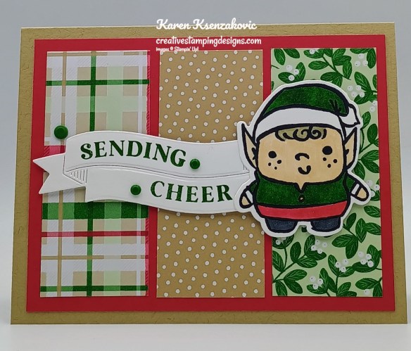 Stampin' Up! Festive Friends Elf 2 creativestampingdesigns.com
