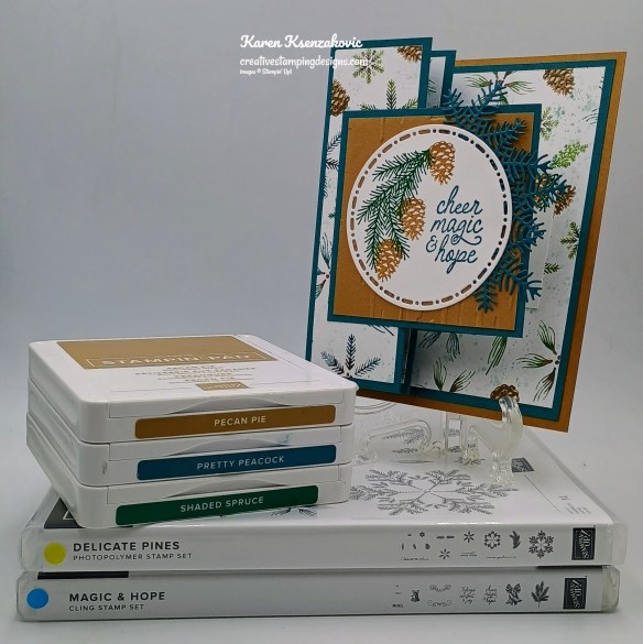 Stampin' Up! Magic & Hope Fun Fold 1 creativestampingdesigns.com