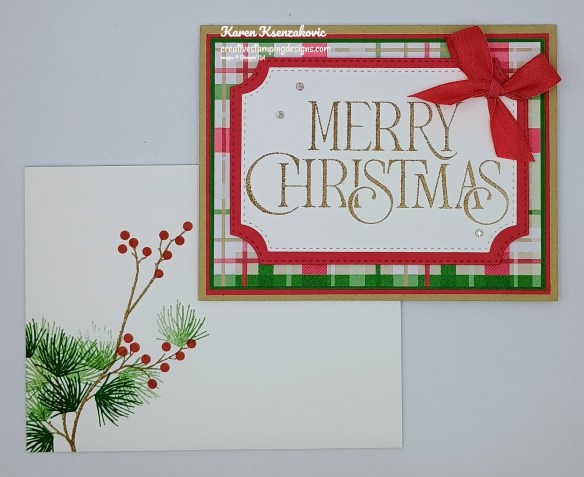 Stampin' Up! Merry Christmas CAS 6 creativestampingdesigns.com