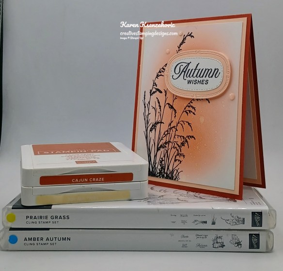 Stampin' Up! Prairie Grass CAS 1 creativestampingdesigns.com