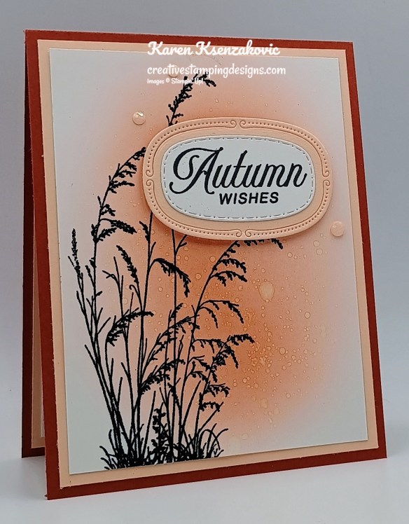 Stampin' Up! Prairie Grass CAS 3 creativestampingdesigns.com