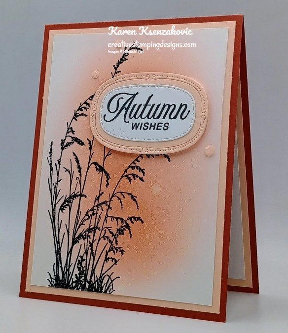 Stampin' Up! Prairie Grass CAS 4 creativestampingdesigns.com