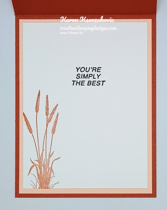 Stampin' Up! Prairie Grass CAS 5 creativestampingdesigns.com
