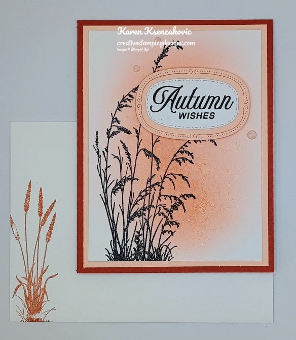 Stampin' Up! Prairie Grass CAS 6 creativestampingdesigns.com