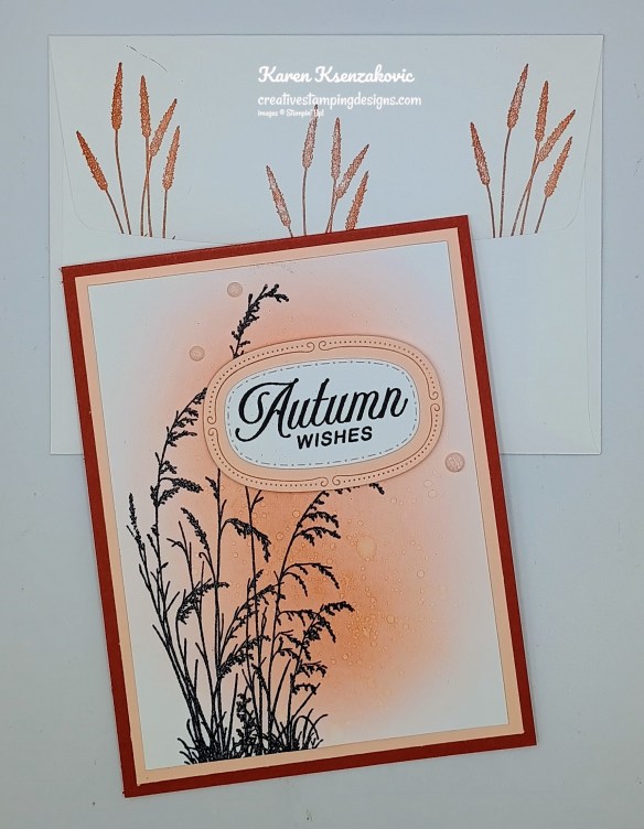 Stampin' Up! Prairie Grass CAS 7 creativestampingdesigns.com