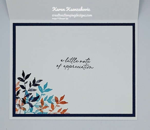 Stampin' Up! Textured Notes CAS 5 creativestampingdesigns.com