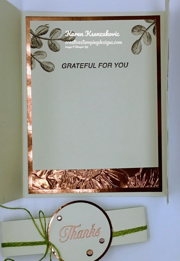 Stampin' Up! Amber Autumn Sunflower 5 creativestampingdesigns.com