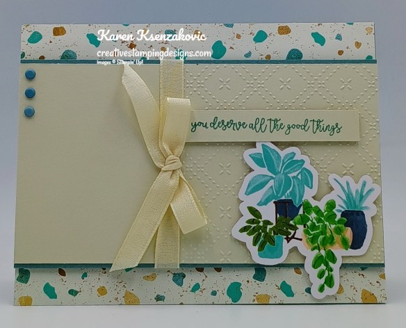 Stampin' Up! Creative Haven CAS 2 creativestampingdesigns.com