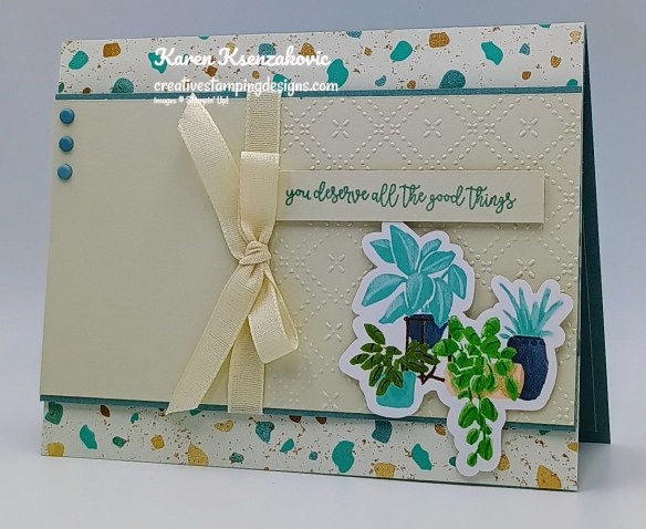 Stampin' Up! Creative Haven CAS 4 creativestampingdesigns.com