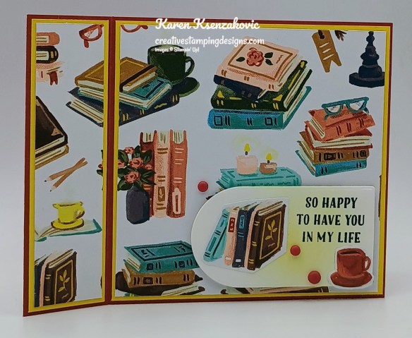 Stampin' Up! Creative Haven Book Fold 3 creativestampingdesigns.com
